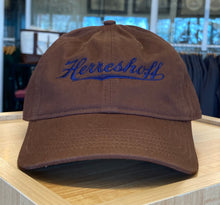 Hat Organic Cotton Baseball Hat Herreshoff Script