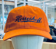 Hat Organic Cotton Baseball Hat Herreshoff Script Gold Thread