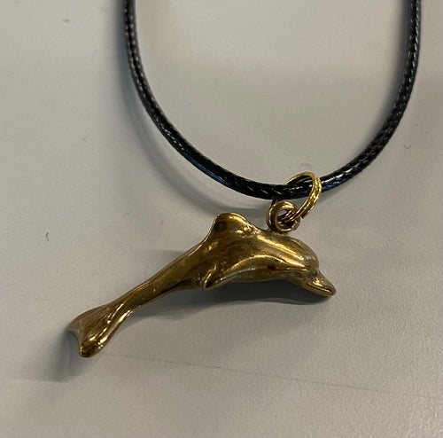 Dolphin Neclace Bronze