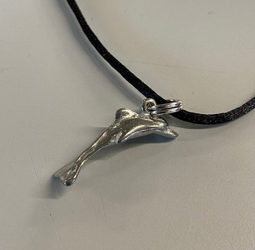 Dolphin Neclace Pewter