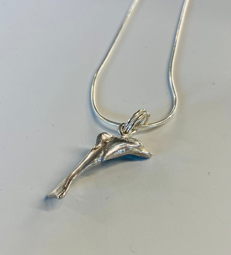 Dolphin Neclace Sterling Silver