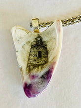 Scrimshaw On Shell Pendants
