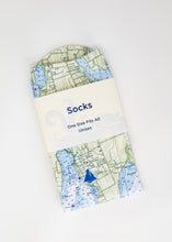 Herreshoff Nautical Chart Socks