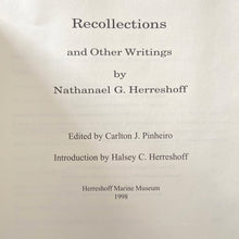Recollections  *Signed*